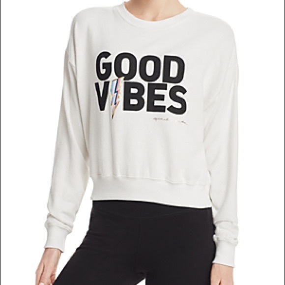 “Good Vibes” Spiritual Gangster Sweatshirt - Picture 1 of 3